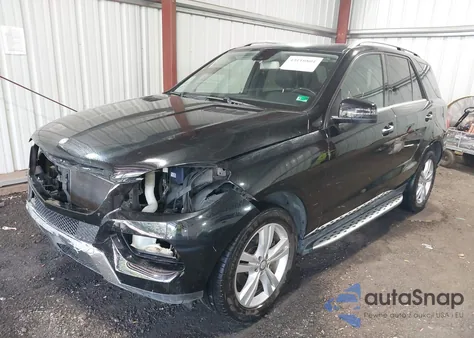 2015 Mercedes-Benz Ml 350 из США, поврежденный, VIN 4JGDA5JB9FA561548